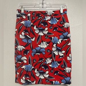 Jcrew pencil skirt size 0